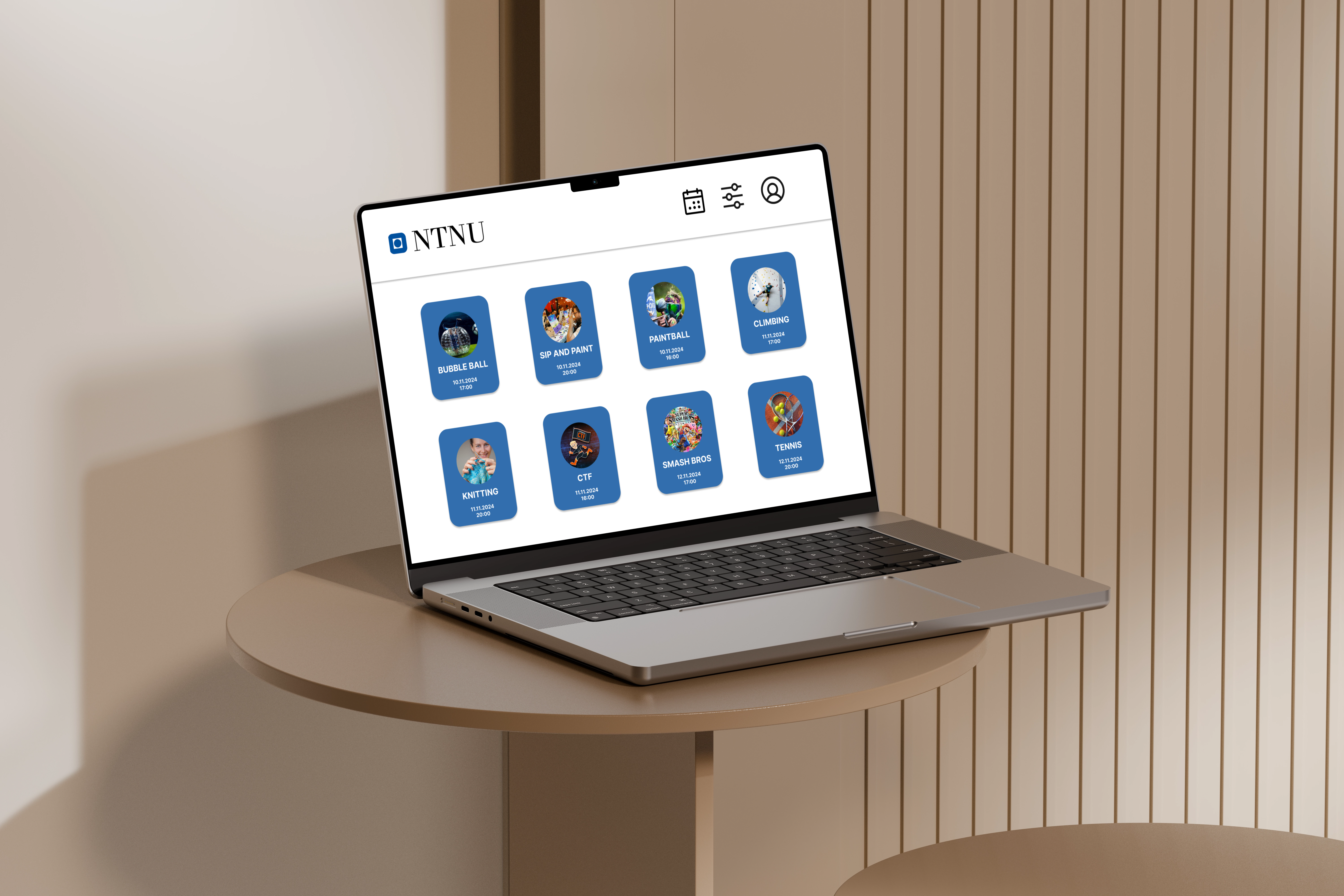 Fritidsapp NTNU 1